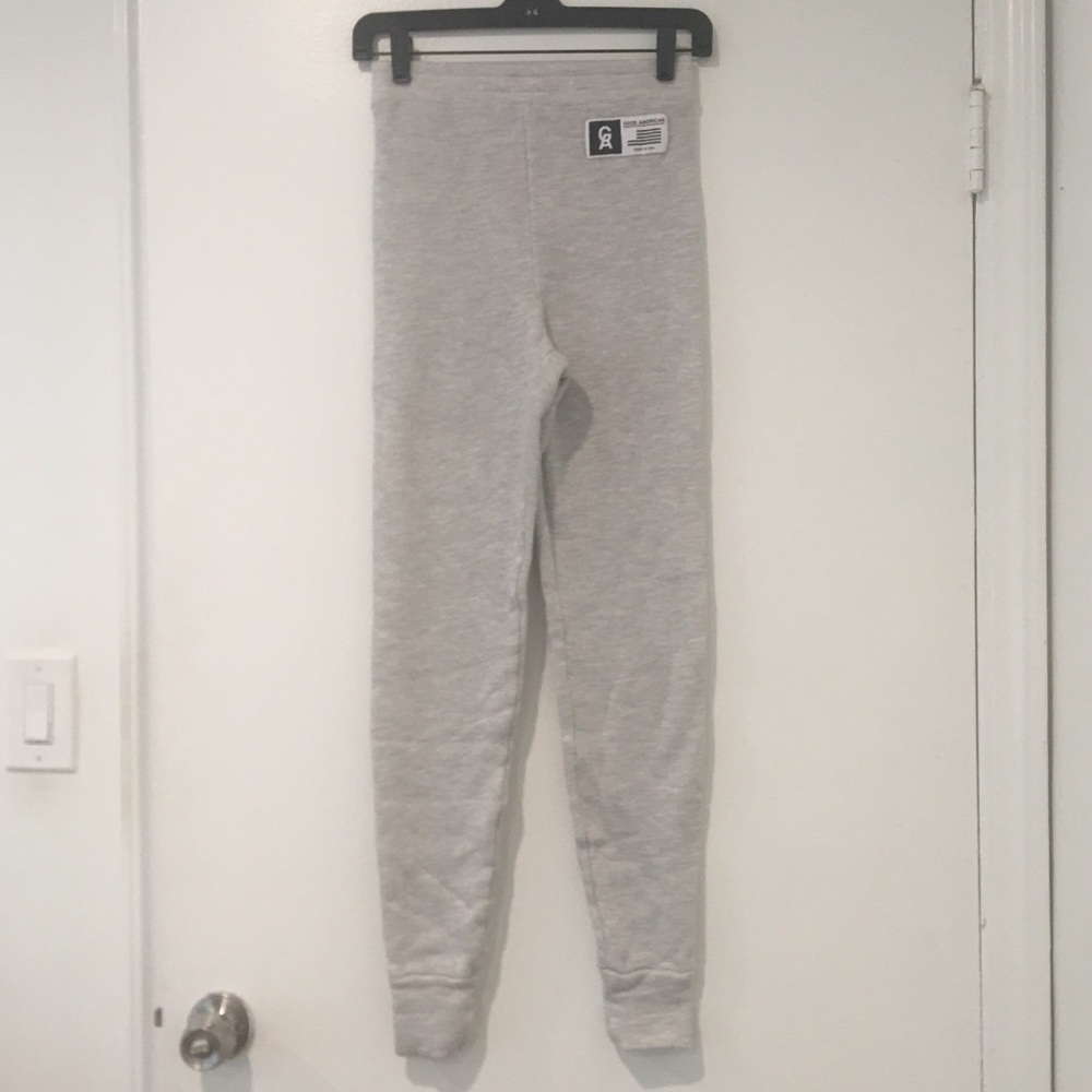 GOOD AMERICAN high rise sweatpants